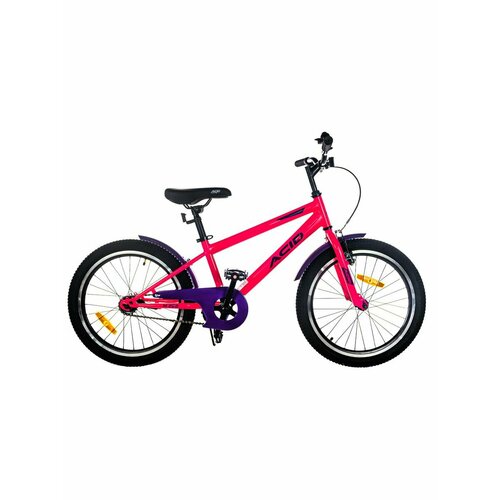 Велосипед детский подростковый ACID M 220 20 рама 11 2024 года розово-фиолетовый 13278₽