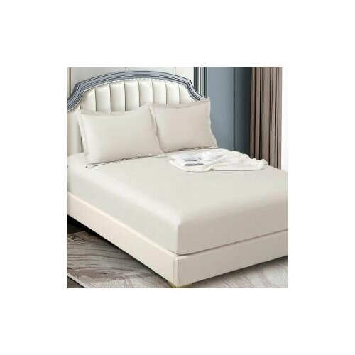 Комплект из простыни на резинке и наволочек Miss Mari Satin Exclusive WD271 180х200x2250х70 6000₽