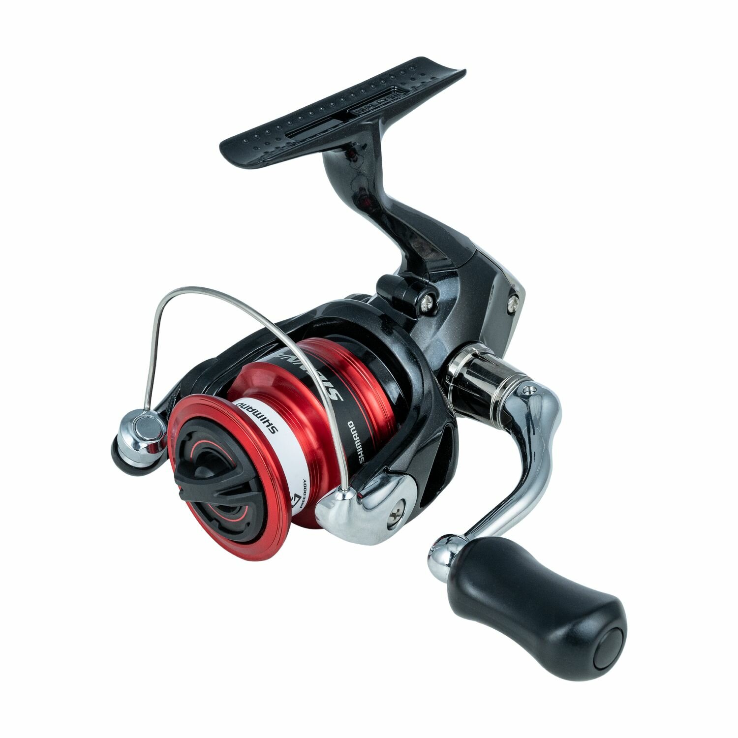 Катушка Shimano Sienna 2500 FG безинерц. черный/красный (SN2500FG) - фото №18