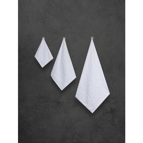 Полотенце махровое для лица Sofi de Marko Mari 30х50 см белый