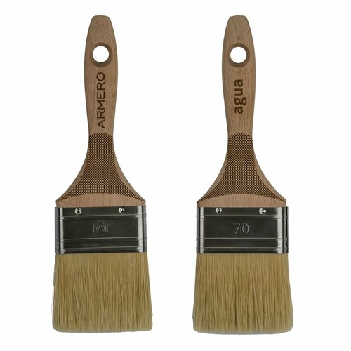 Кисть малярная Armero А800070 для лаков и красок на водной основе 70x19мм 548₽