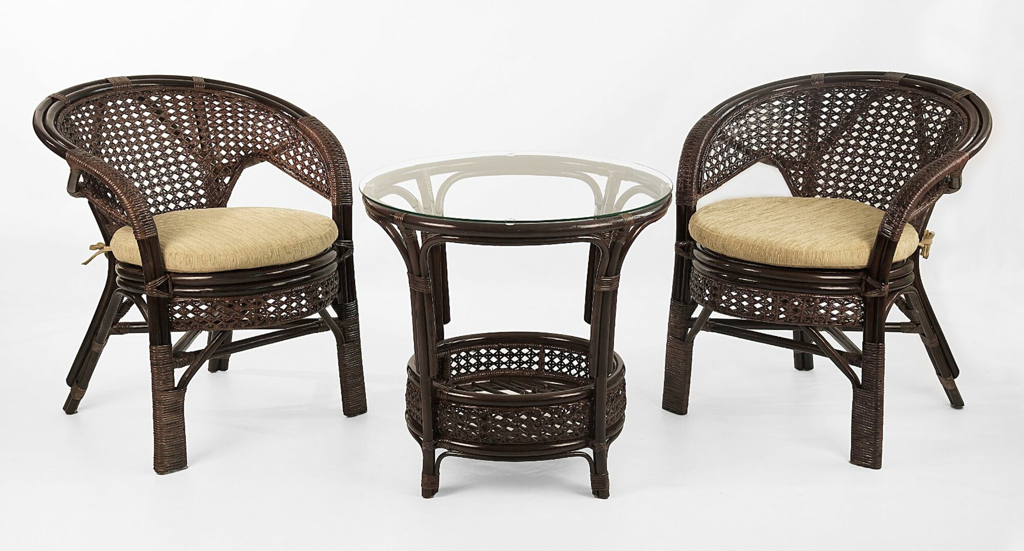 фото Комплект плетёной мебели из ротанга