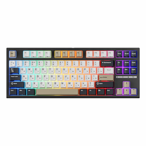 Клавиатура Royal Kludge RK-R87 серый 505000₽