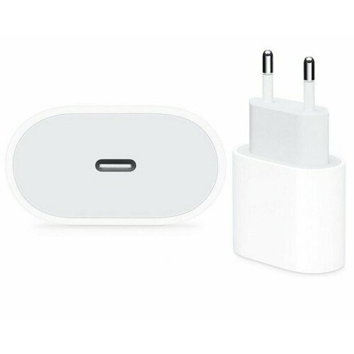 СЗУ-1USB-C 100%, 20W, белый (без упаковки) сзу 1usb usb c home charger qc3 0 pd20w черный