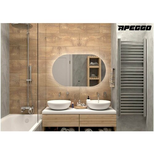 Зеркало Apeggo Clara Led с бесконтактным сенсором теплая подсветка 10320₽