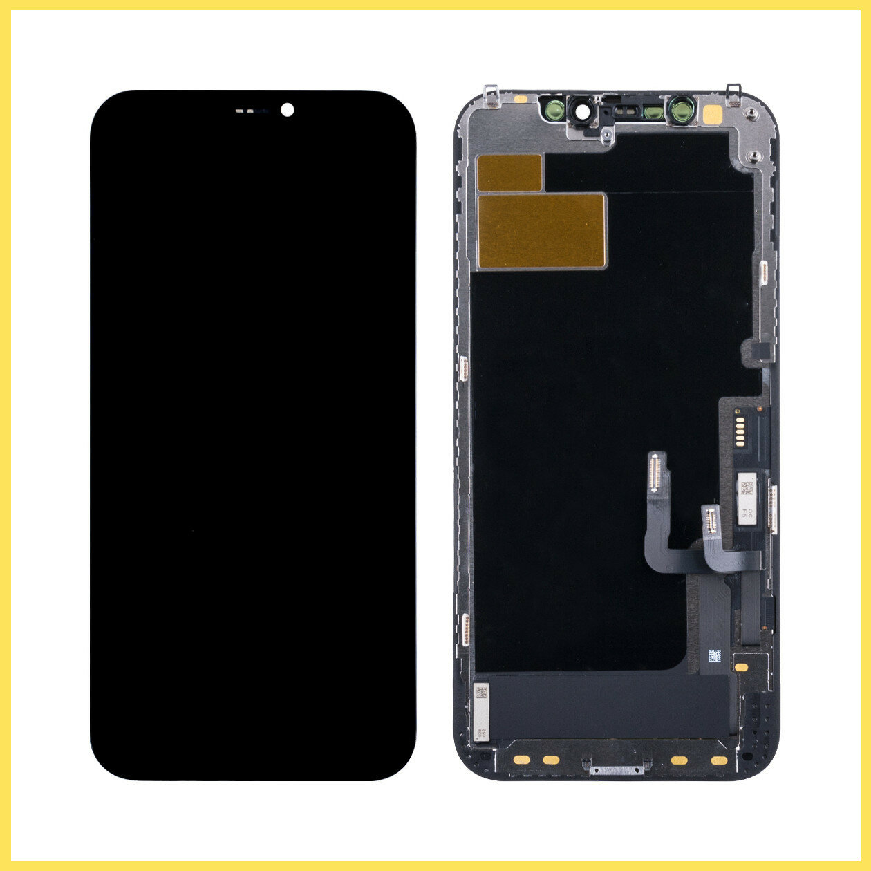 Дисплей (экран) для Apple iPhone 12 в сборе с тачскрином Черный (In-Cell)