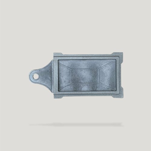 Задвижка печная чугунная ЗВ-3 (190 х 390 х 18,5 мм) Ф19