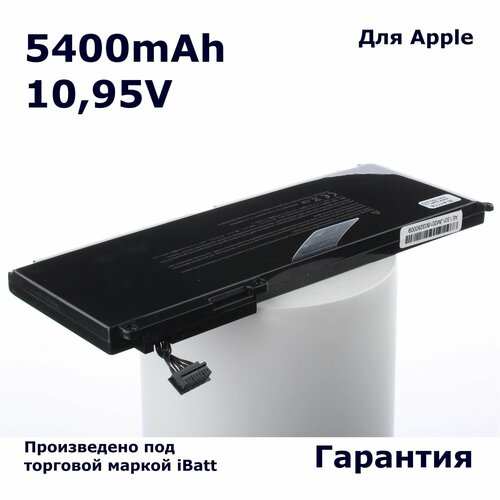 Аккумулятор iBatt 5400mAh, для 020-6580-A 020-6582-A 020-6809-A A1331 аккумулятор для apple macbook 13 a133 a1331 020 6582 a 020 6810 a 020 6809 a a1342 mc207 mc516