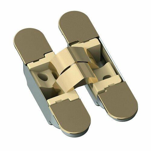 Петля дверная скрытая K1019 2шт 3D цвет Золото 7500₽