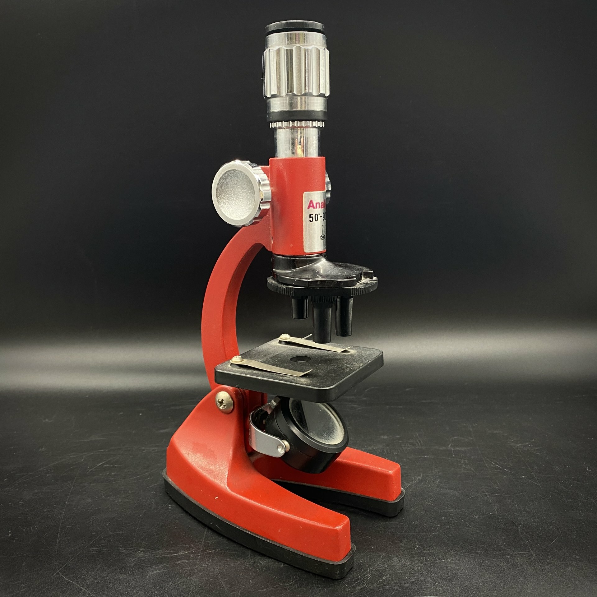 фото Микроскоп детский "Аналит" (50-900х), пластик, металл, стекло