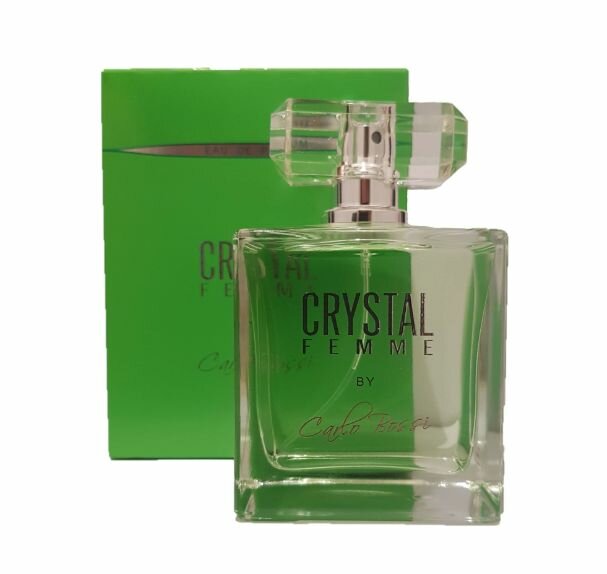 Парфюмерная вода Carlo Bossi CRYSTAL FEMME GREEN edp100ml (версия Versense) зеленый