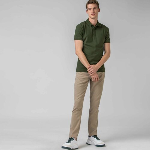 Брюки LACOSTE, размер T33, коричневый