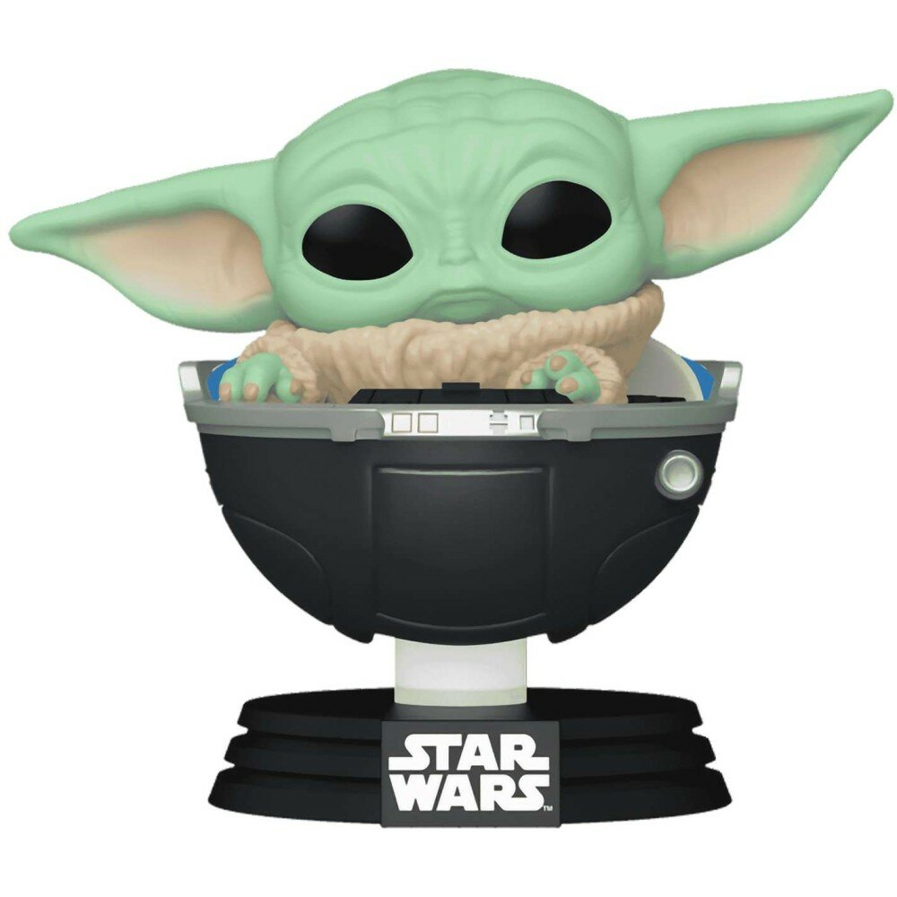 Фигурка Funko головотряс Star Wars: The Mandalorian - POP! - Grogu (in Hovering Pram) 76551