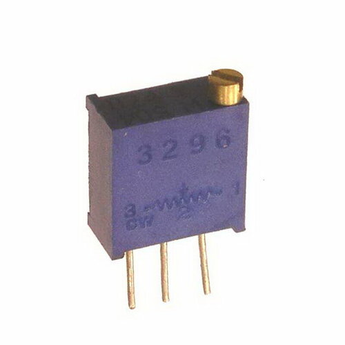 Подстроечный резистор 3296W 500R, 25 оборотов