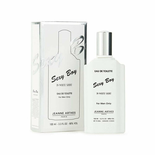 Jeanne Arthes Sexy Boy In White Shirt туалетная вода 100 мл для мужчин