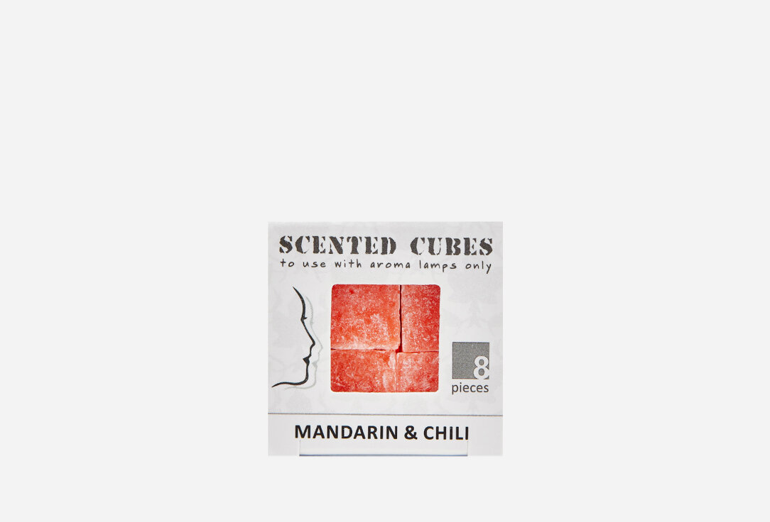 Scented Cubes, Mandarin and chili /