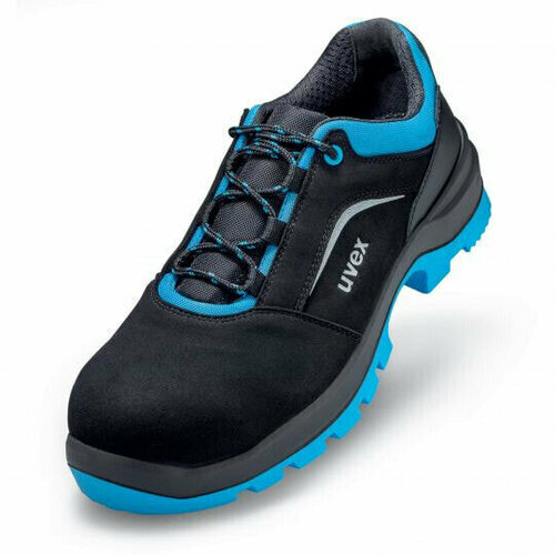 Защита ног UVEX Arbeitsschutz 95578 - Male - Adult - Safety shoes - Black - Blue - ESD - S2 - SRC - Lace-up closure