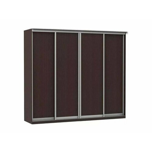 Шкаф купе Модерн 2362х450 4-х дверный 4-х секционный глухой венге 82320₽