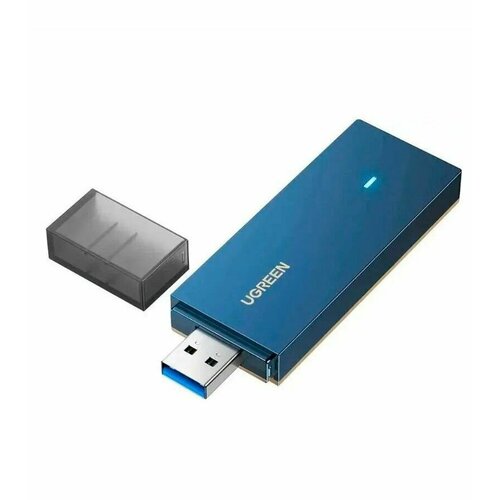 Адаптер двухдиапазонный UGREEN CM499 90340 AX1800 Dual-Band Wireless Adapter Wi-Fi 6 Цвет синий 4242₽