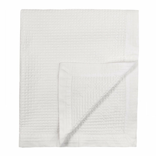 BY COLLECTION Покрывало вафельное 260х260см 100 хлопок белый 8672₽