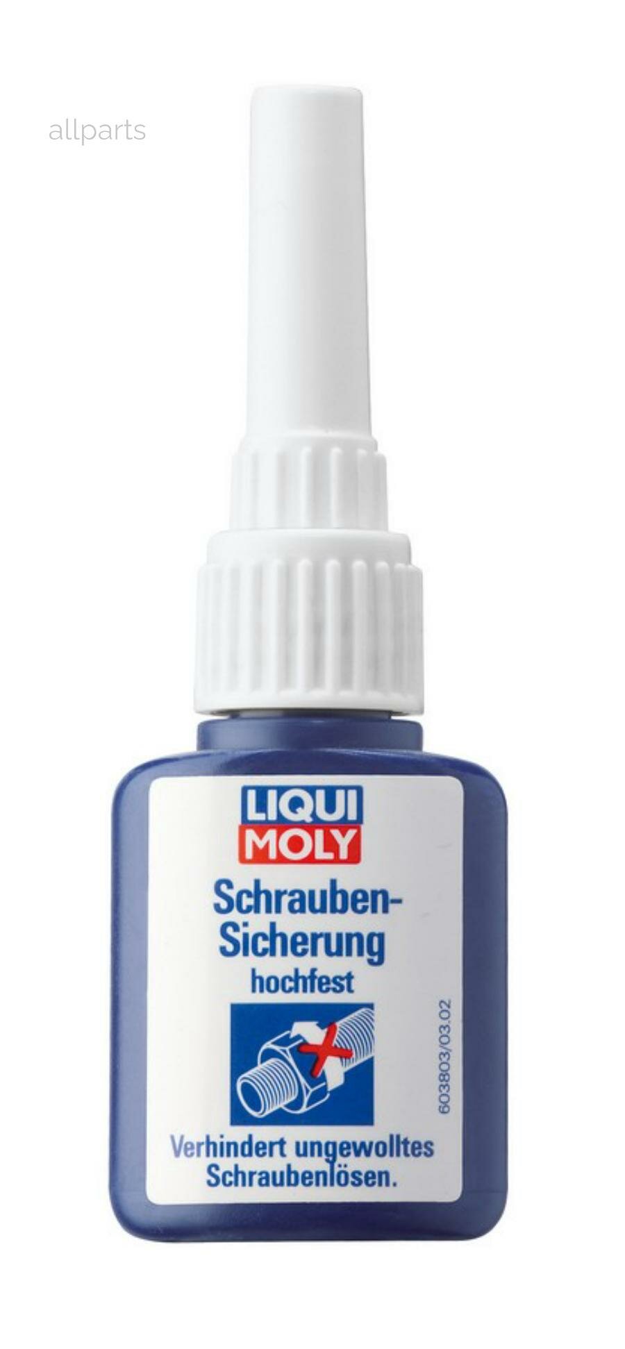 LIQUI MOLY 3803 8060 LiquiMoly Ср-во д/фиксации винтов (сильн. фикс.) Schrauben-Sicherung hochfest (0,01л)