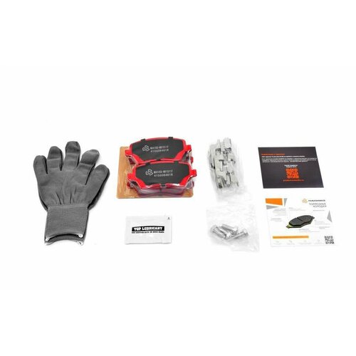 Колодки тормозные передние красные Лада Ларгус K4M 11182 11189 21129 Веста Х Рей Кросс Рено Дастер K4M 2100₽