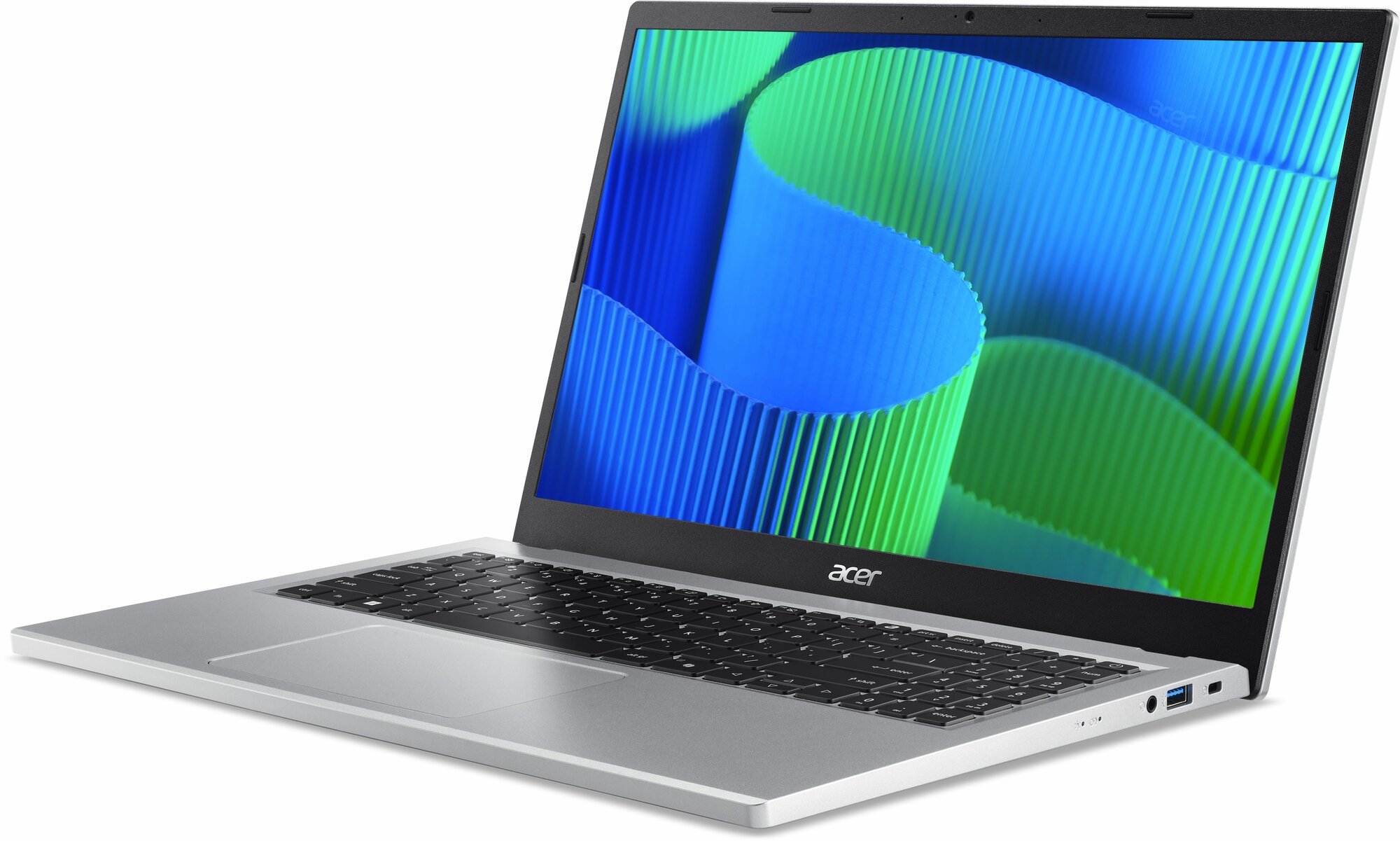 Ноутбук Acer Extensa 15 EX215-34-32RU, 15.6", IPS, Intel Core i3 N305, LPDDR5 16ГБ, SSD 512ГБ, Intel UHD Graphics, серебристый (nx. ehtcd.003)