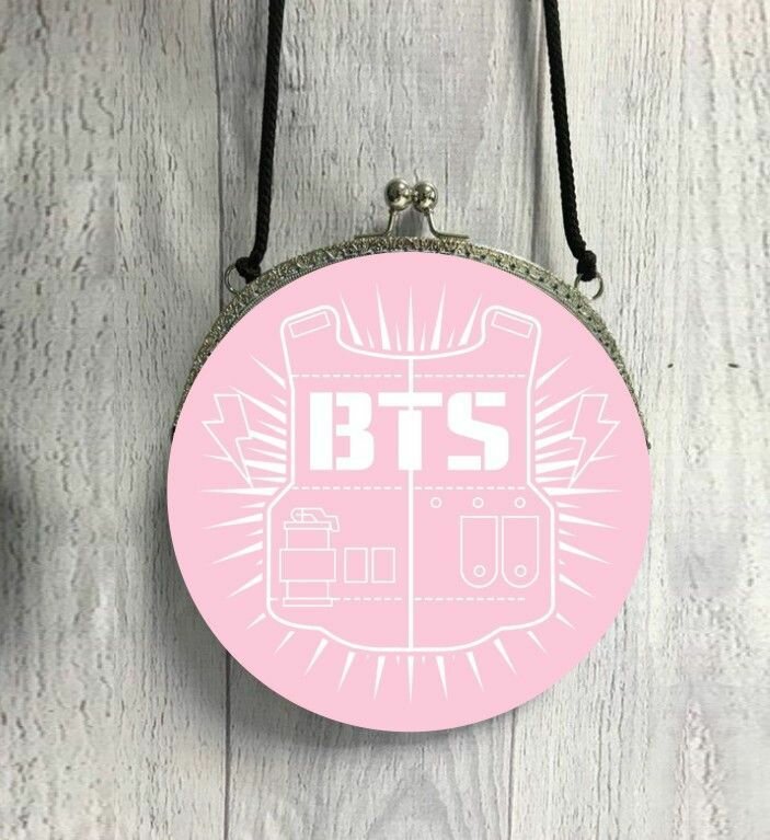 фото GOODbrelok Сумка круглая BTS, БТС №36