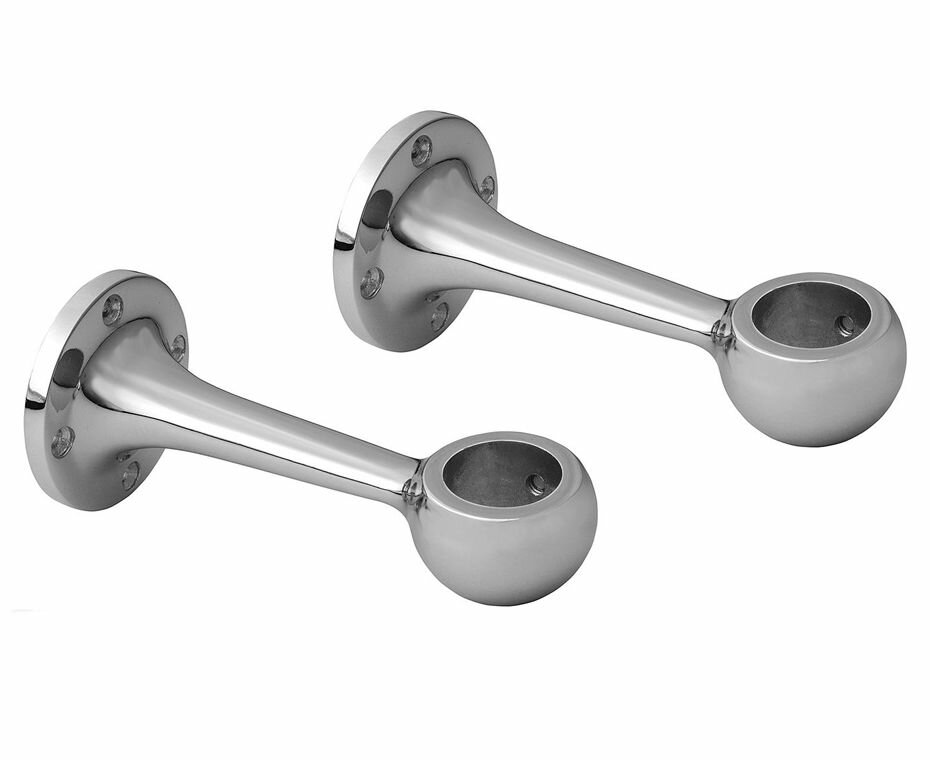 Держатель труб 25мм дистанционный непроходной (боковой) к системе Joker R50A 2 шт