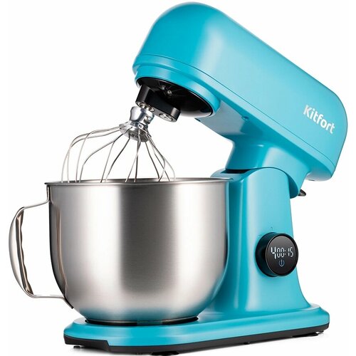 Миксер планетарный Kitfort КТ-3473-2 1500Вт бирюзовый 12990₽
