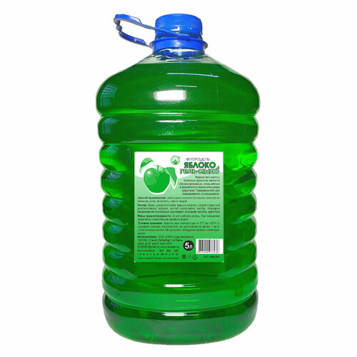 Мыло-гель жидкое 5 л флородель яблоко, для повседневного использования, ПЭТ, 3238 1 шт .
