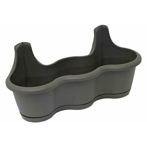 Цветочный подвесной горшок Протэкт Respana Hook серый ГЦ-2452 сер 1860₽