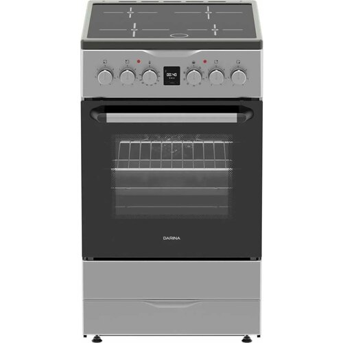 Электрическая плита Darina PLS ECI 241 616 1S стеклокерамика индукционная без крышки серебристыйчерный 6928600₽