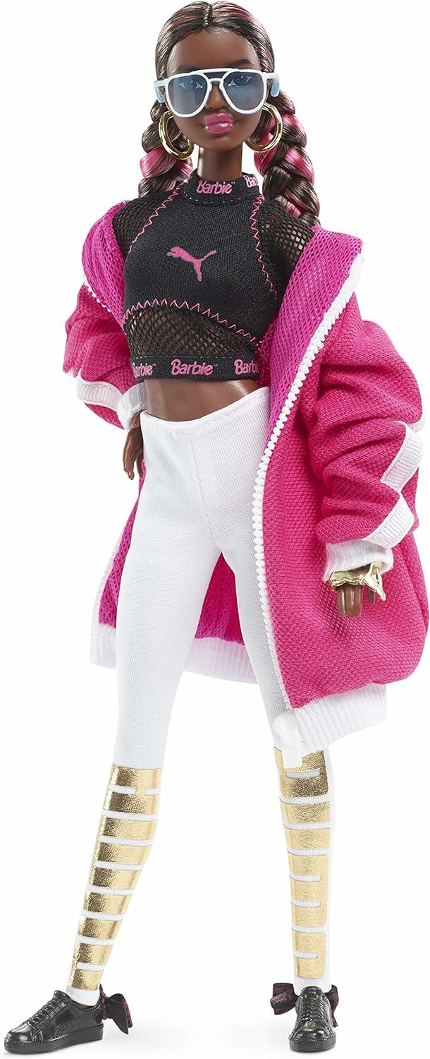 Кукла Барби Пума афроамериканка, Barbie Puma Doll Dark-Haired FJH70