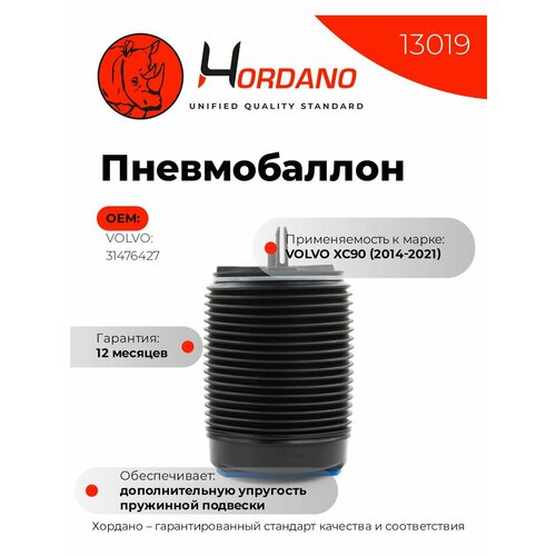 Задний левый пневмобаллон VOLVO XC90 2014-2021 27530₽