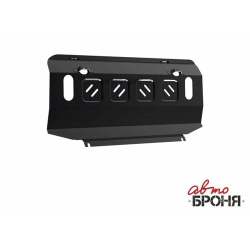 Защита радиатора mitsubishi pajero крепеж в комплекте сталь 18 мм черный автоброня 111040121 4260₽