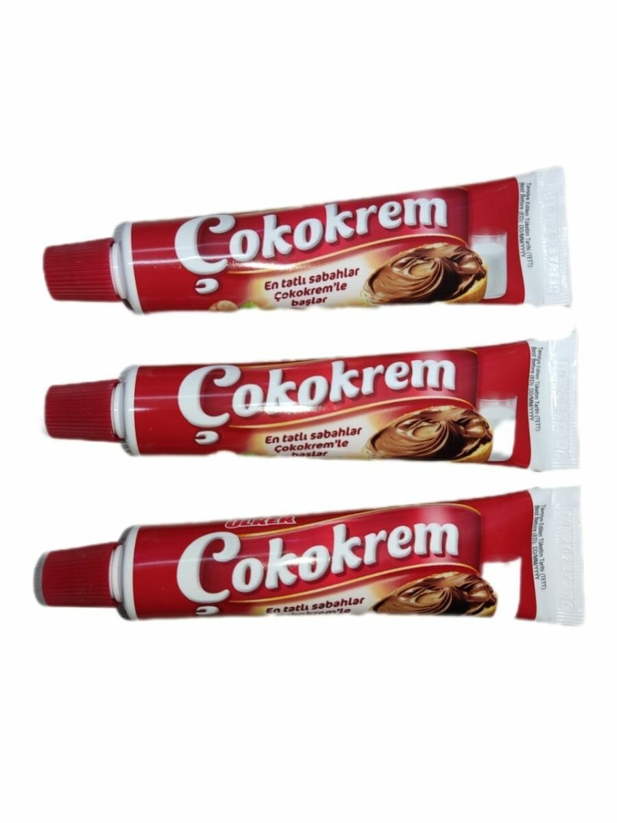 Паста шоколадная порционная Cokokrem, 3 тюбика по 40 гр.