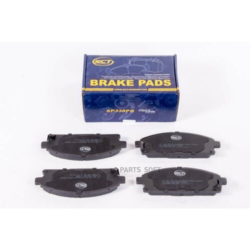 SCT GERMANY SP338 коод. торм. задн. NISSAN PATHFINDER (R50) 97-04/X-TRAIL (T30) 01-07