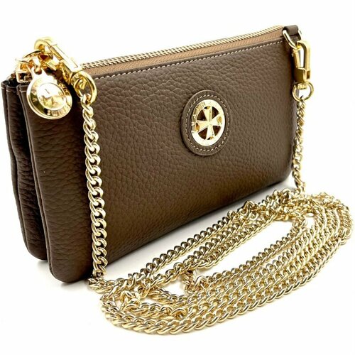 Сумка клатч , коричневый