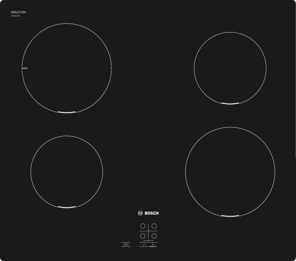 Варочная панель индукционная Bosch PUG611AA5E черный