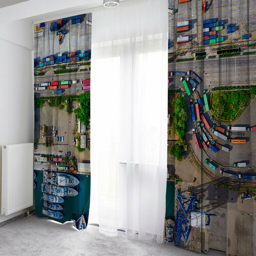 Шторы (фотошторы) из габардина, 