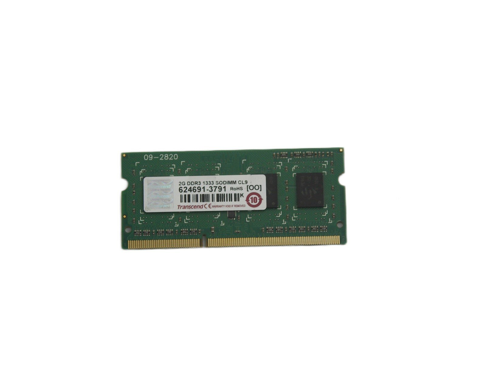 Модуль SODIMM 2Gb (DDR3 1333MHz) Transcend