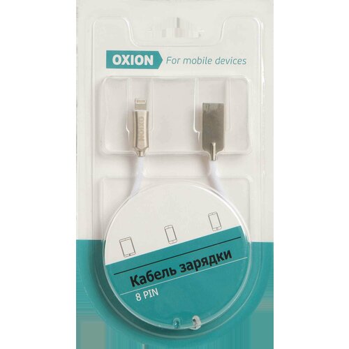 Кабель Oxion USB-Lightning 1 м цвет белый
