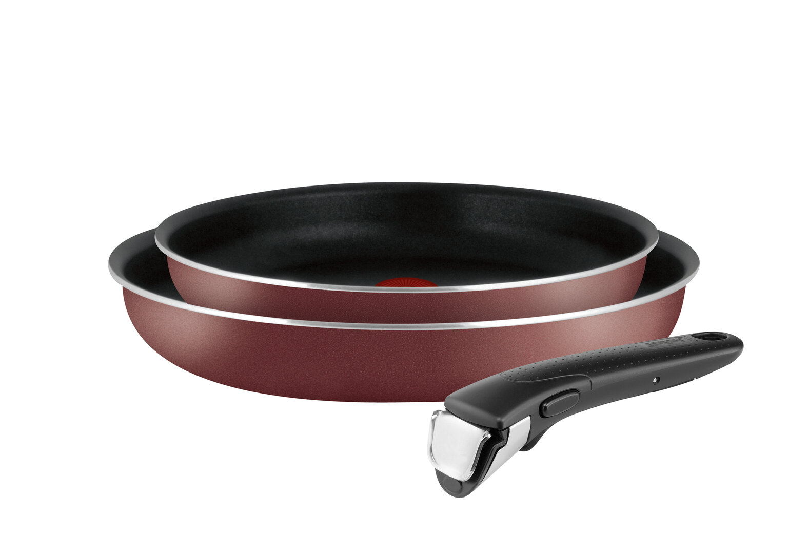 Набор сковород 24/28 Tefal Ingenio Red красный, 3 предмета, 04175820