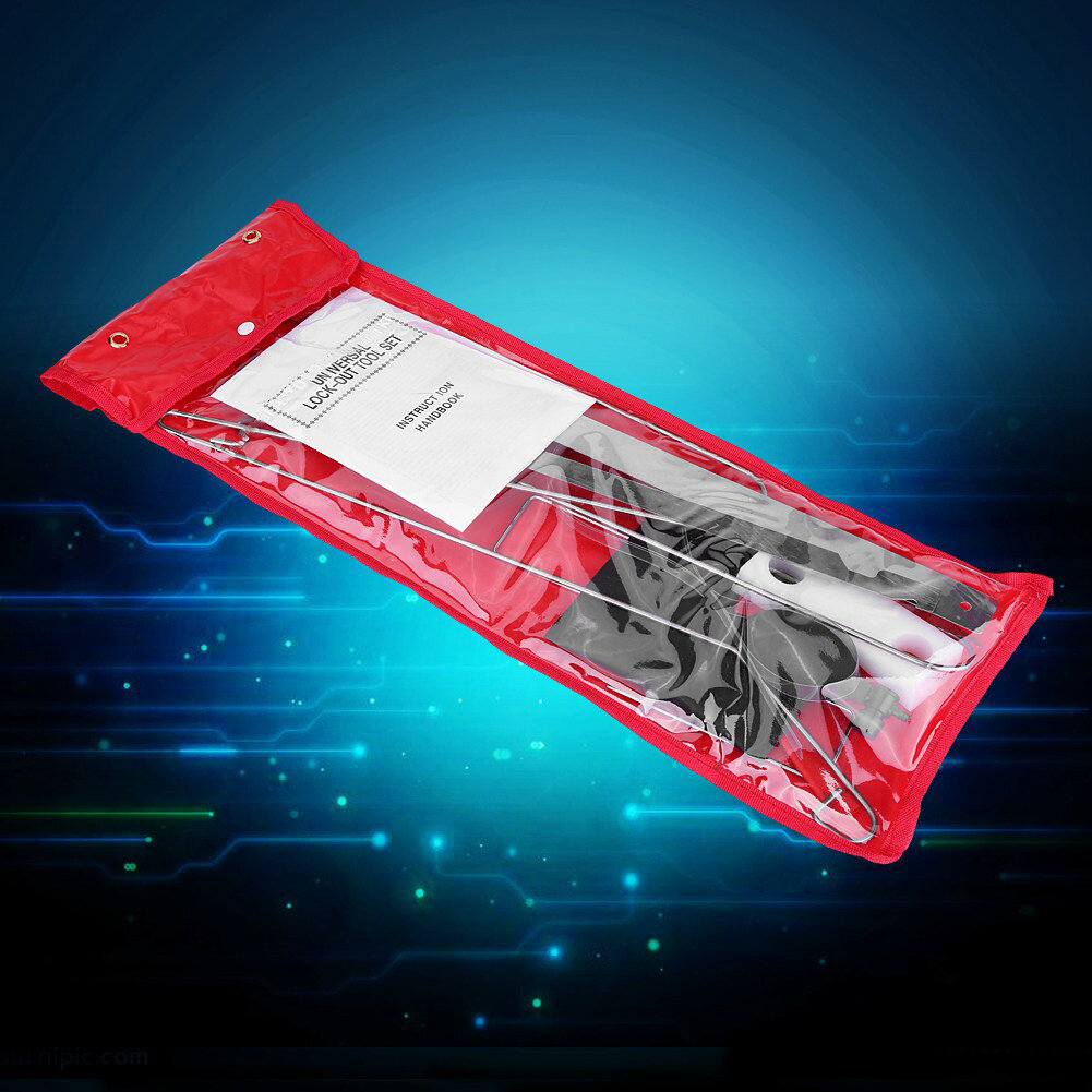 фото 10шт Универсальный ключ от двери автомобиля, потерянный при блокировке, Аварийная разблокировка двери, Открытые инструменты с клином воздушного насоса