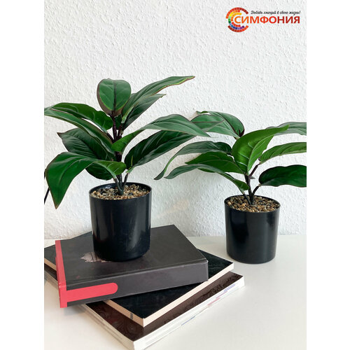 Искусственное растение Филодендрон 2 шт 1744₽