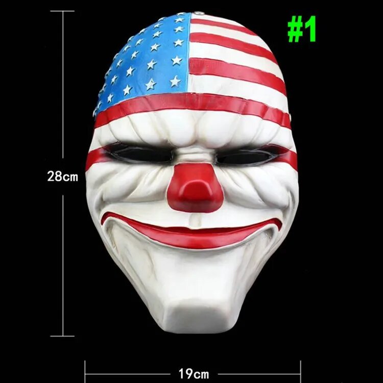 WEHRPARTY Маска Payday 2 Даллас