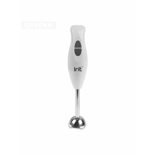 Блендер Irit IR-5518 погружной 600 Вт 2 скорости белый 178300₽