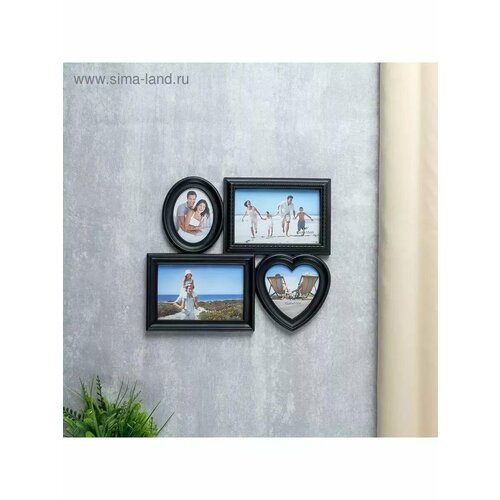 Фоторамка на 4 фото 10х15 см 9х9 см 65х9 см 858₽