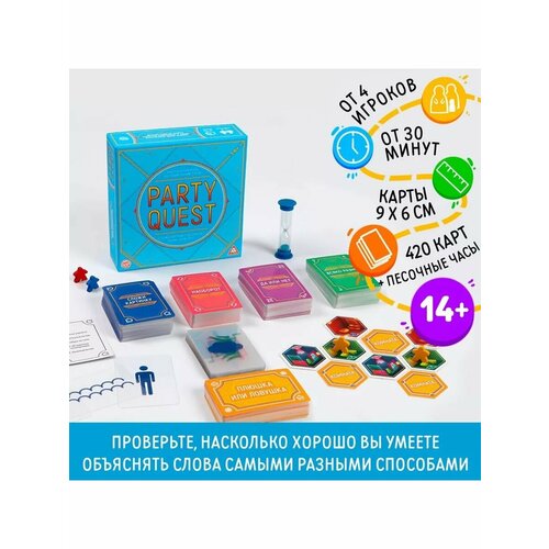 Настольная игра PARTY QUEST 998₽
